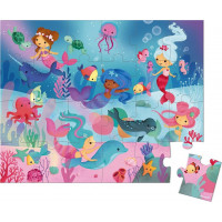 JANOD Puzzle v kufríku Morské víly 24 dielikov