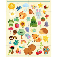 JANOD Puzzle v kufríku Príroda 20 dielikov