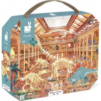 JANOD Puzzle v kufríku V múzeu 100 dielikov