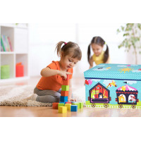 Skladací box / taburet Vláčik