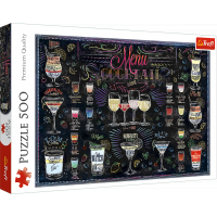 TREFL Puzzle Koktailové menu 500 dielikov