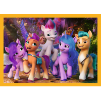 TREFL Puzzle My Little Pony: Zoznámte sa s poníkmi 4v1 (35,48,54,70 dielikov)