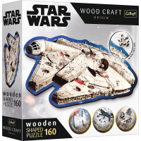 Trefl Wood Craft Origin puzzle Star Wars: Millennium Falcon 160 dielikov