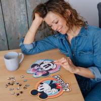 TREFL Wood Craft Origin puzzle Štýlová Minnie 160 dielikov