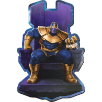 Trefl Wood Craft Origin puzzle Thanos na tróne 160 dielikov