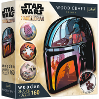 Trefl Wood Craft Origin puzzle The Mandalorian 160 dielikov
