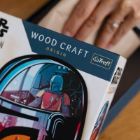 Trefl Wood Craft Origin puzzle The Mandalorian 160 dielikov