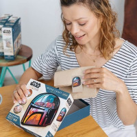 Trefl Wood Craft Origin puzzle The Mandalorian 160 dielikov