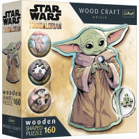 Trefl Wood Craft Origin puzzle The Mandalorian: Grogu 160 dielikov