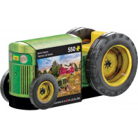 EUROGRAPHICS Puzzle v plechovej krabičke Starý traktor 550 dielikov