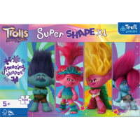 TREFL Puzzle Super Shape XL Trollovia 3: Trollie hrátky 104 dielikov