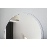 Zrkadlo 70 cm bez osvetlenia HALLE WHITE