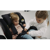 LIONELO Autosedačka Antoon Plus Isofix 0-18 kg Black Onyx