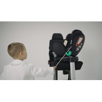 LIONELO Autosedačka Antoon Plus Isofix 0-18 kg Black Onyx