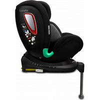 LIONELO Autosedačka Antoon Plus Isofix 0-18 kg Black Onyx