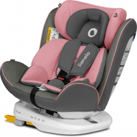 LIONELO Autosedačka Bastiaan Isofix 0-36 kg Pink Baby