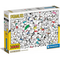 CLEMENTONI Puzzle Impossible Peanuts 1000 dielikov