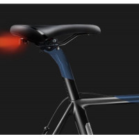 Cyklistické sedlo Trizand so svietidlom