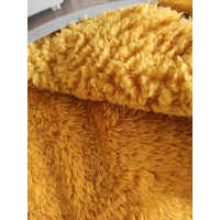 Deka TEDDY FLEECE s baránkom 150x200 cm - žltá