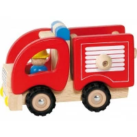 GOKI Drevené hasičské auto