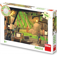 DINO Puzzle Nájdi 10 predmetov: Film XL 300 dielikov