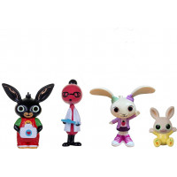 Sada figúrok Bing: Bing, Doktorka Molly, Koko a Charlie