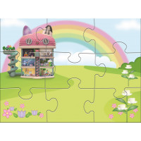 TREFL Magnetická puzzle sada Gábinin kúzelný domček