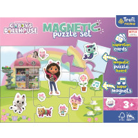 TREFL Magnetická puzzle sada Gábinin kúzelný domček