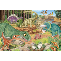 SCHMIDT Puzzle Dinosaury 3x24 dielikov
