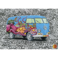 DINO Puzzle Hippies VW 500 dielikov