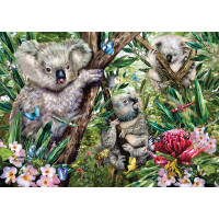 SCHMIDT Puzzle Koalia rodinka 500 dielikov