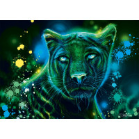 SCHMIDT Puzzle Neon: Panter 1000 dielikov