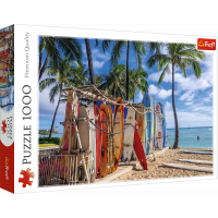 TREFL Puzzle Pláž Waikiki, Havaj 1000 dielikov