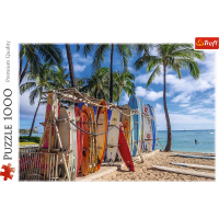 TREFL Puzzle Pláž Waikiki, Havaj 1000 dielikov