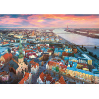 TREFL Puzzle Riga, Lotyšsko 1000 dielikov