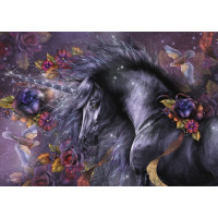 SCHMIDT Puzzle Modrá ruža 1000 dielikov