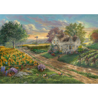 SCHMIDT Puzzle Slnečnicové polia 1000 dielikov