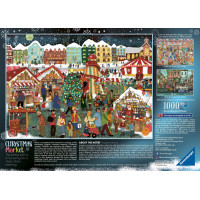 RAVENSBURGER Puzzle Vianočné trhy 1000 dielikov