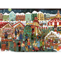 RAVENSBURGER Puzzle Vianočné trhy 1000 dielikov