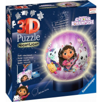 RAVENSBURGER Svietiaci puzzleball Gábinin kúzelný domček 74 dielikov