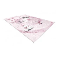 Detský kusový koberec Bambino 2185 Ballerina pink
