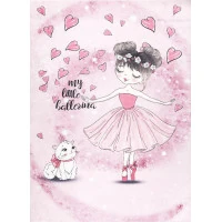 Detský kusový koberec Bambino 2185 Ballerina pink