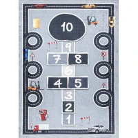 Detský kusový koberec Bambino 2279 Hopscotch grey