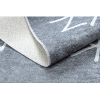 Detský kusový koberec Junior 52063.801 Alphabet grey