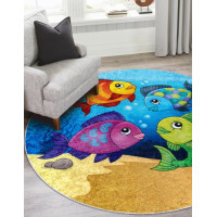 Dětský kusový koberec Junior 51594.801 Ocean