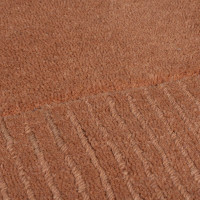 Kusový ručne tkaný koberec Tuscany Textured Wool Border Orange