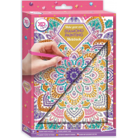 GRAFIX Diamantové maľovanie Blok A5 Mandala