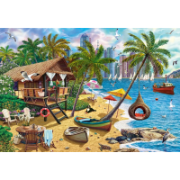 CASTORLAND Puzzle Leto v meste 1000 dielikov