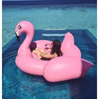 Nafukovací plavací lehátko PLAMEŇÁK MAXI + pumpa ZDARMA