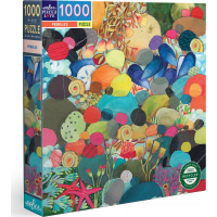 EEBOO Štvorcové puzzle Kamienky 1000 dielikov